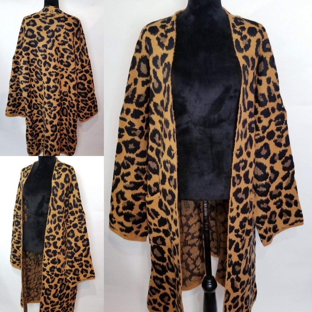 Leopard Print Cardigan - Picture 3 of 5